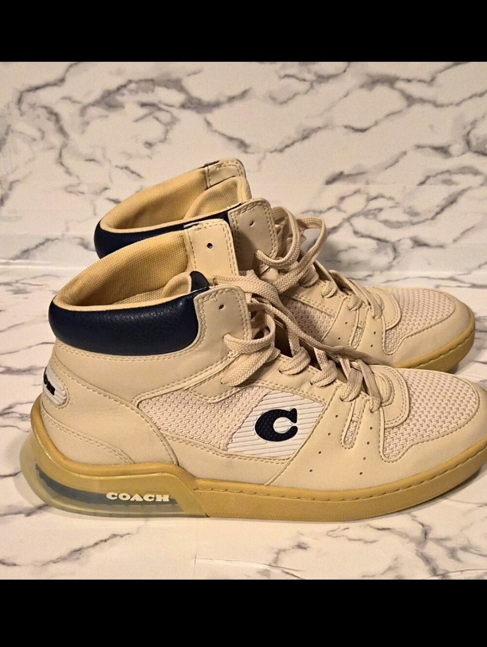 Coach CitySole High Top Sneakers Size 8 EU 41